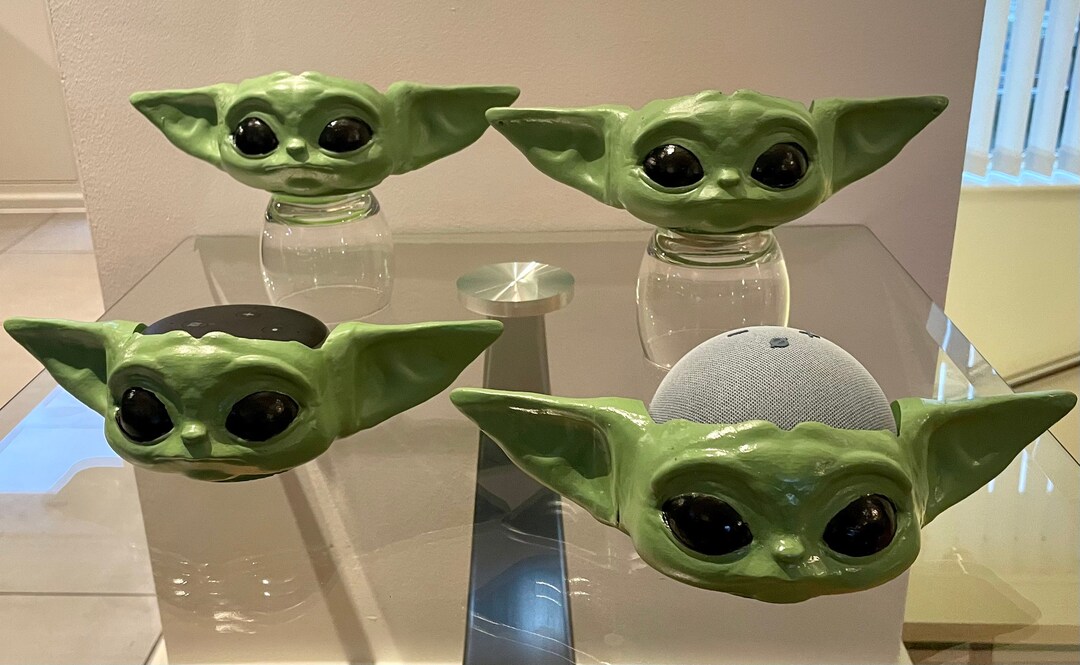 Buy Baby Yoda grogu Echo Dot 432 Google Home/nest Online in India Etsy