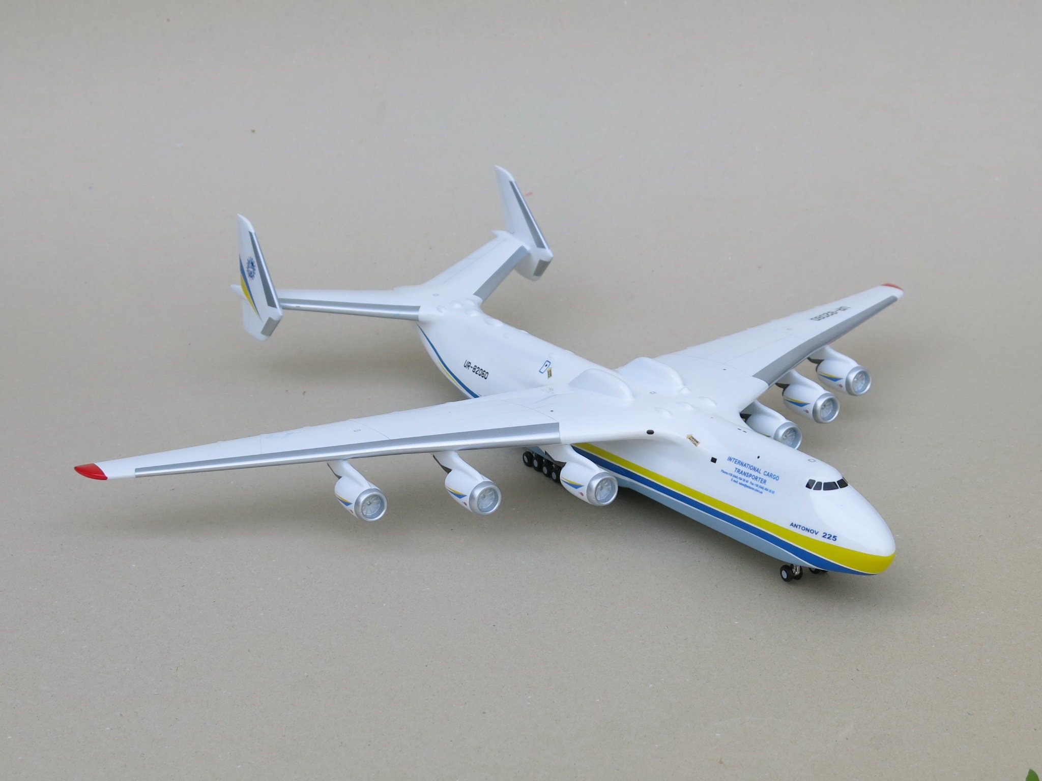 An-225, Scale 1:200, mriya, Antonov 225 on Chassis, Handmade, Exclusive ...