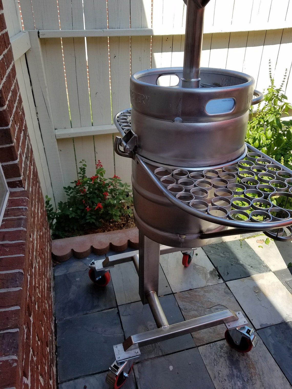 Beer Keg Grill and Smoker Etsy