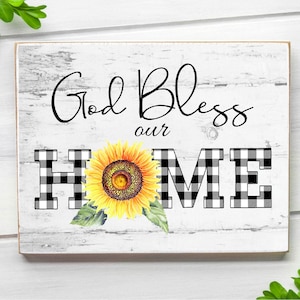 God Bless Our Home Sign, wreath sign, wreath supplies, wreath decor, wreath center, craft supplies, wreath embellishments, summer decor