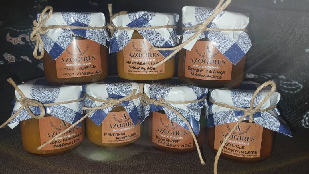 Marmalades Made With Azogires Fruits. Etsy