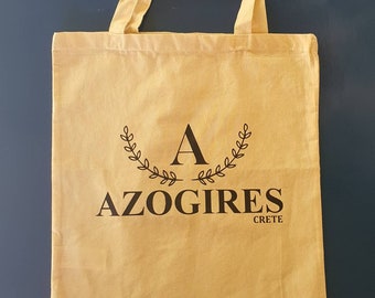 Azogires Crete Lightweight Cotton Tote Bag.