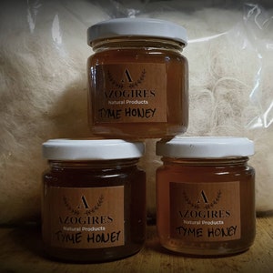 Cretan Thyme honey direct from Azogires bee keepers