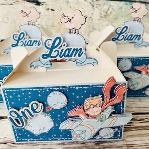 Prinz Fuchs kleiner Mond Favor Boxes 1st Party Dekorationen Fürst Geburtstag Favor Dekorationen Prince Geburtstag Favor Boxes
