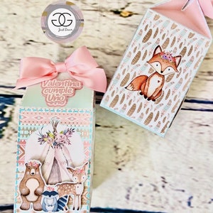 Boho Milchkarton Geschenkboxen Boho Party Boho Geburtstag 1st Birthday Boho Dekorationen