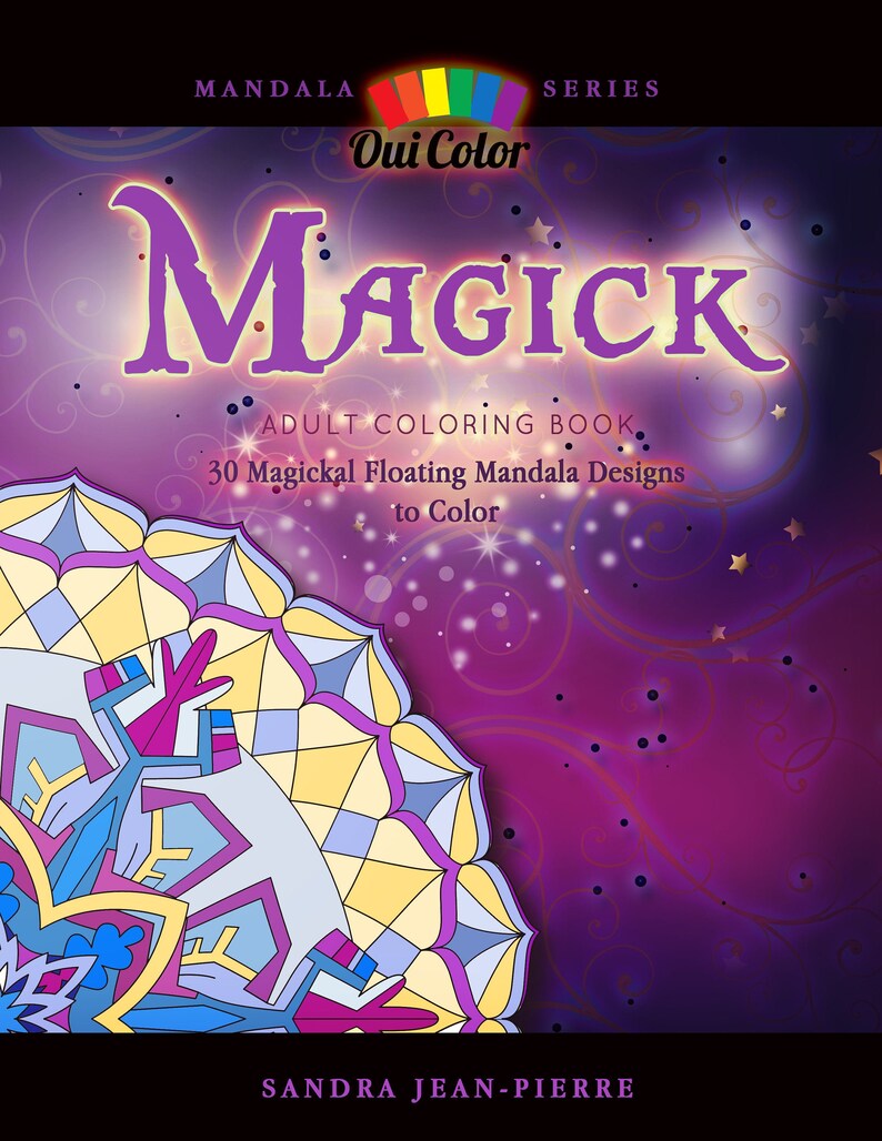 Download Sacred Mandala Coloring Book Digital Download Edition Adult Etsy
