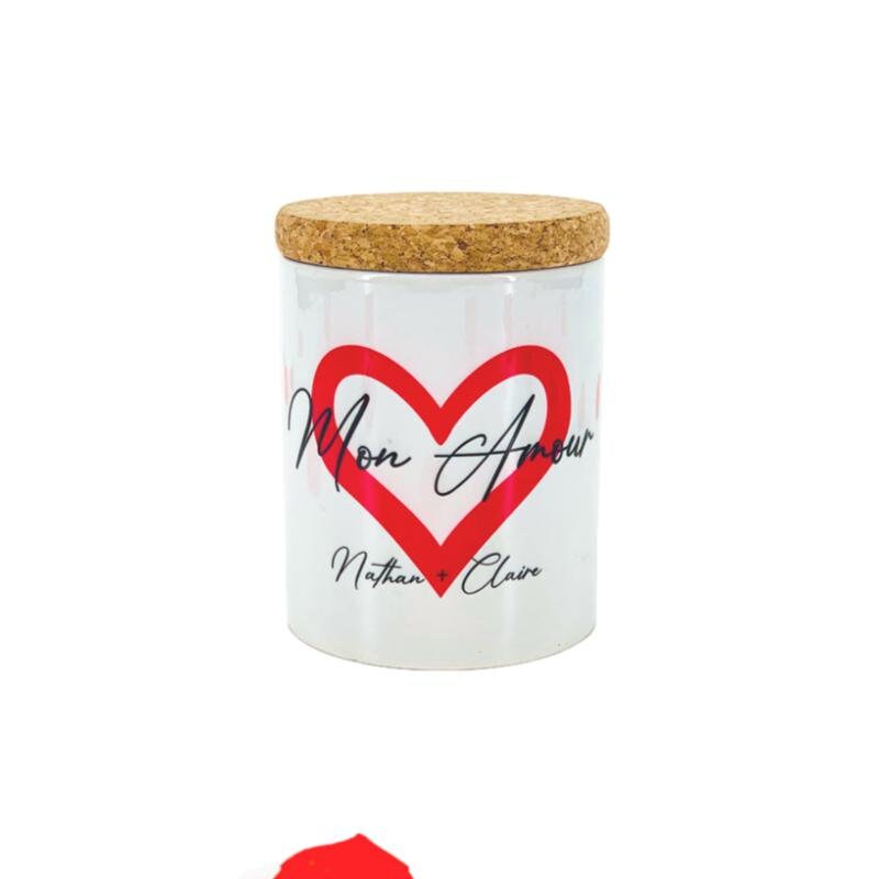 Coffret Bougie Mon Amour Saint Valentin