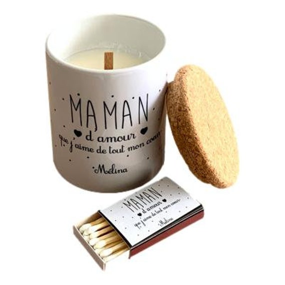 Coffret Bougie Maman d'amour