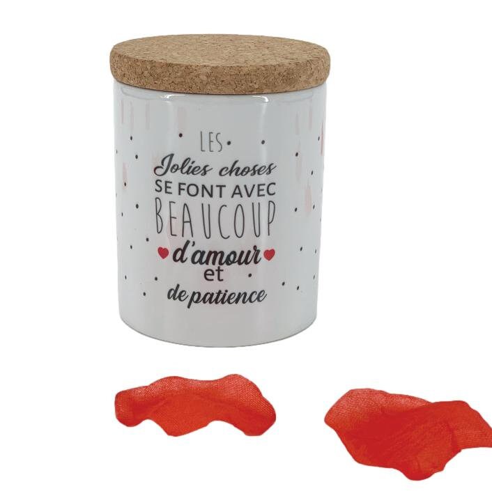 Bougie Saint Valentin
