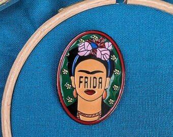 Needle Minder (Frida Kahlo) | Needle Magnet | Embroidery Needle Safe