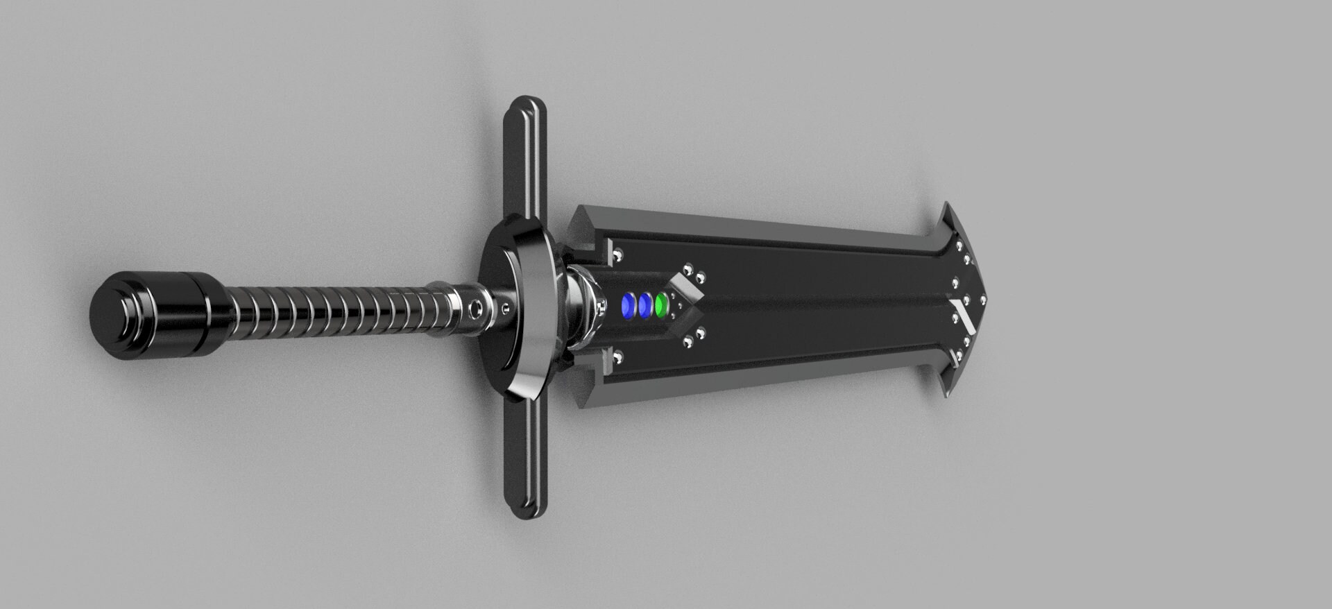 FF7 Remake Iron Blade 3D Print File Etsy