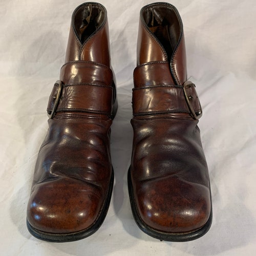 Tan Beige Suede Men's Ankle Dress Boots Side Zipper Almond | Etsy