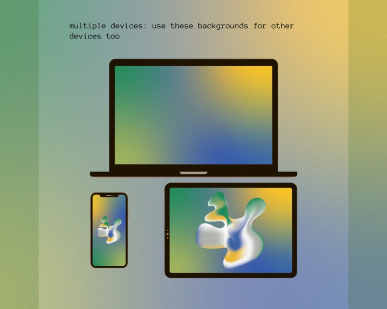 Aesthetic Gradient Backgrounds, Minimalist Wallpapers for iPhone & Ipad ...