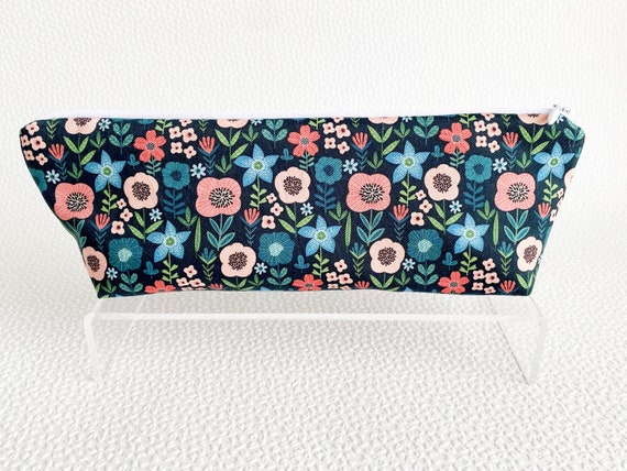 Pencil Pouch, Zipper Pouch, Stationary Pouch, Fabric Pouch