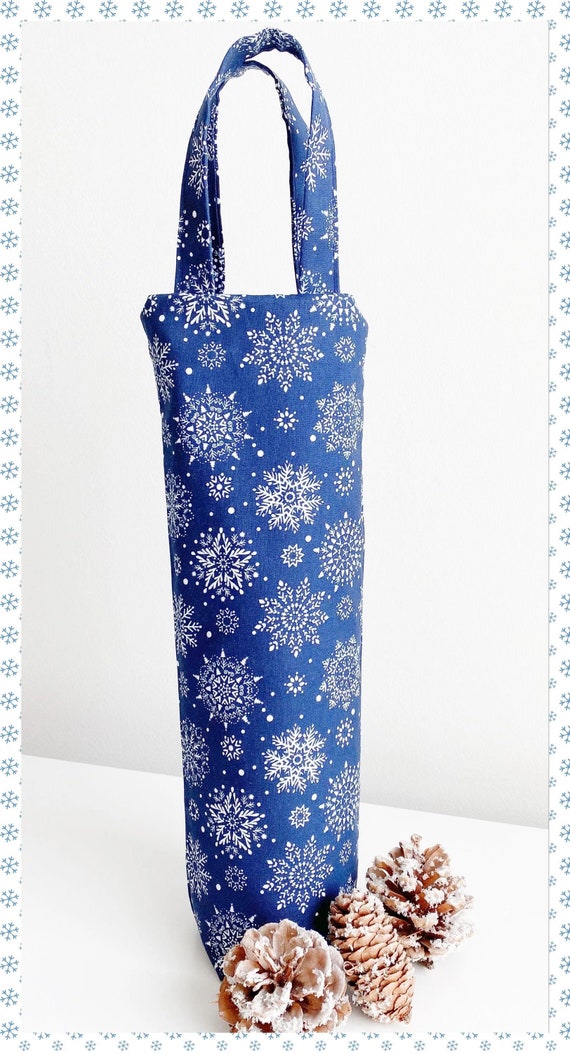 Christmas Fabric Wine Gift Bag