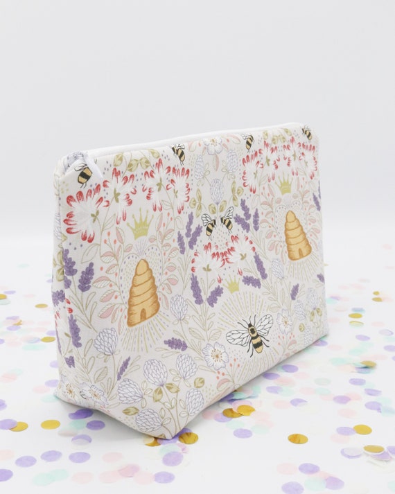 Honey Bee Cosmetic Bag