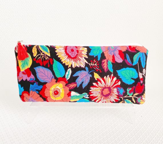 Pencil Pouch, Zipper Pouch, Stationary Pouch, Fabric Pouch