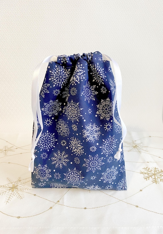 Christmas Fabric Drawstring Bag