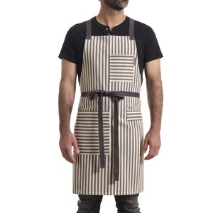 Cross Back Apron with Pockets - Cute Chef and BBQ Apron for Men and Women