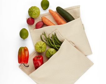 Vegetable Crisper Bags - Ecofriendly Upcycled, Perfect for Storing and Preserving Vegetables