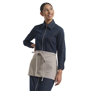 Waist Apron with Pockets - Heavy Twill - Cute Half Apron for Men and Women