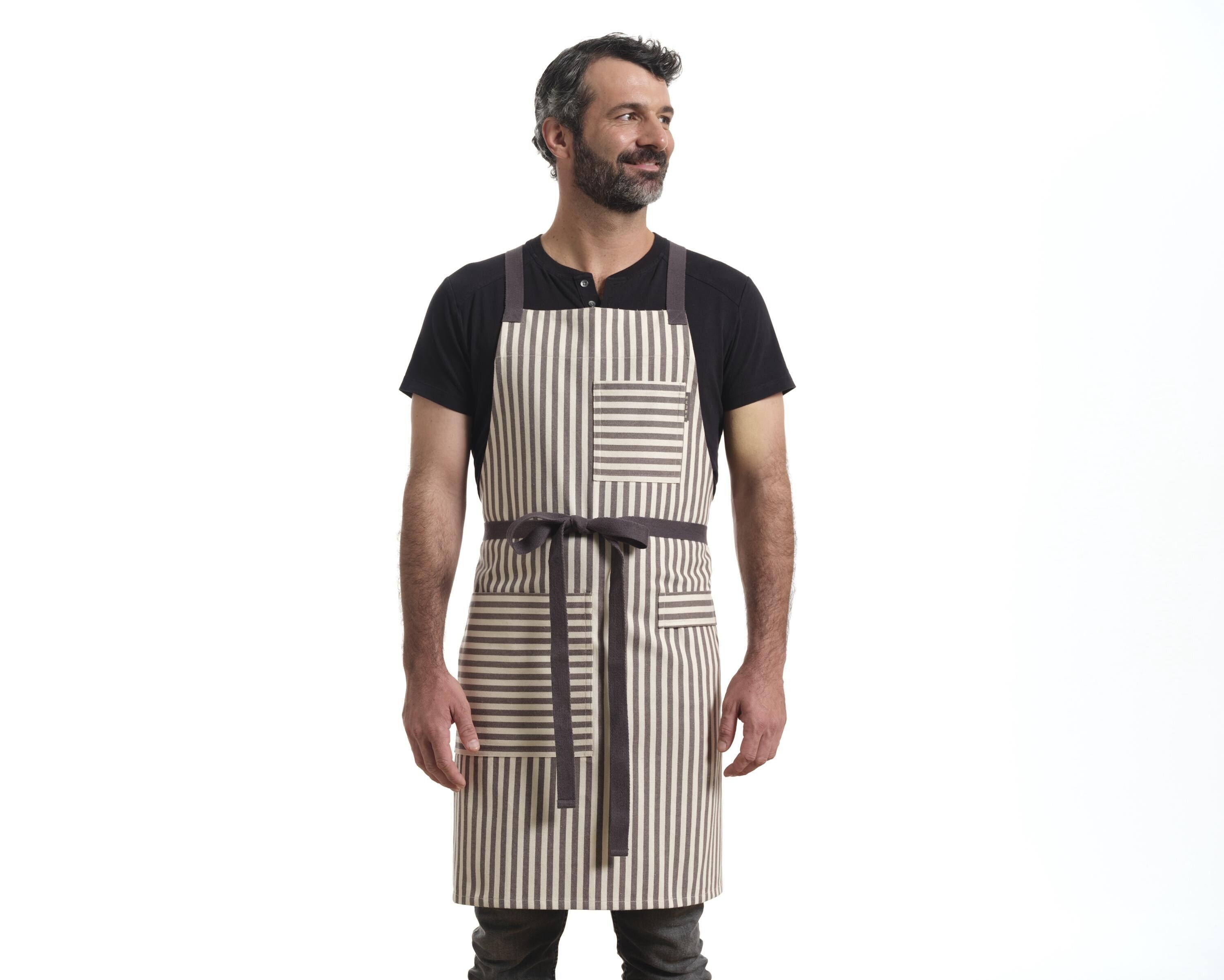 Cross Back Apron with Pockets - Cute Chef and BBQ Apron for Men and Women