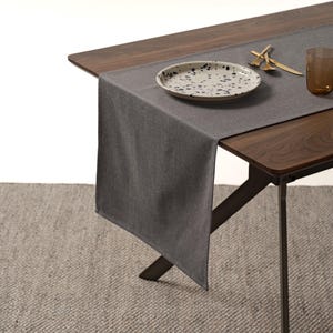Table Runner - Modern Dining Table Centerpiece - Cotton