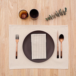 Cloth Napkins Set of 4 - Perfect for Wedding and Cocktail - 19x18 in