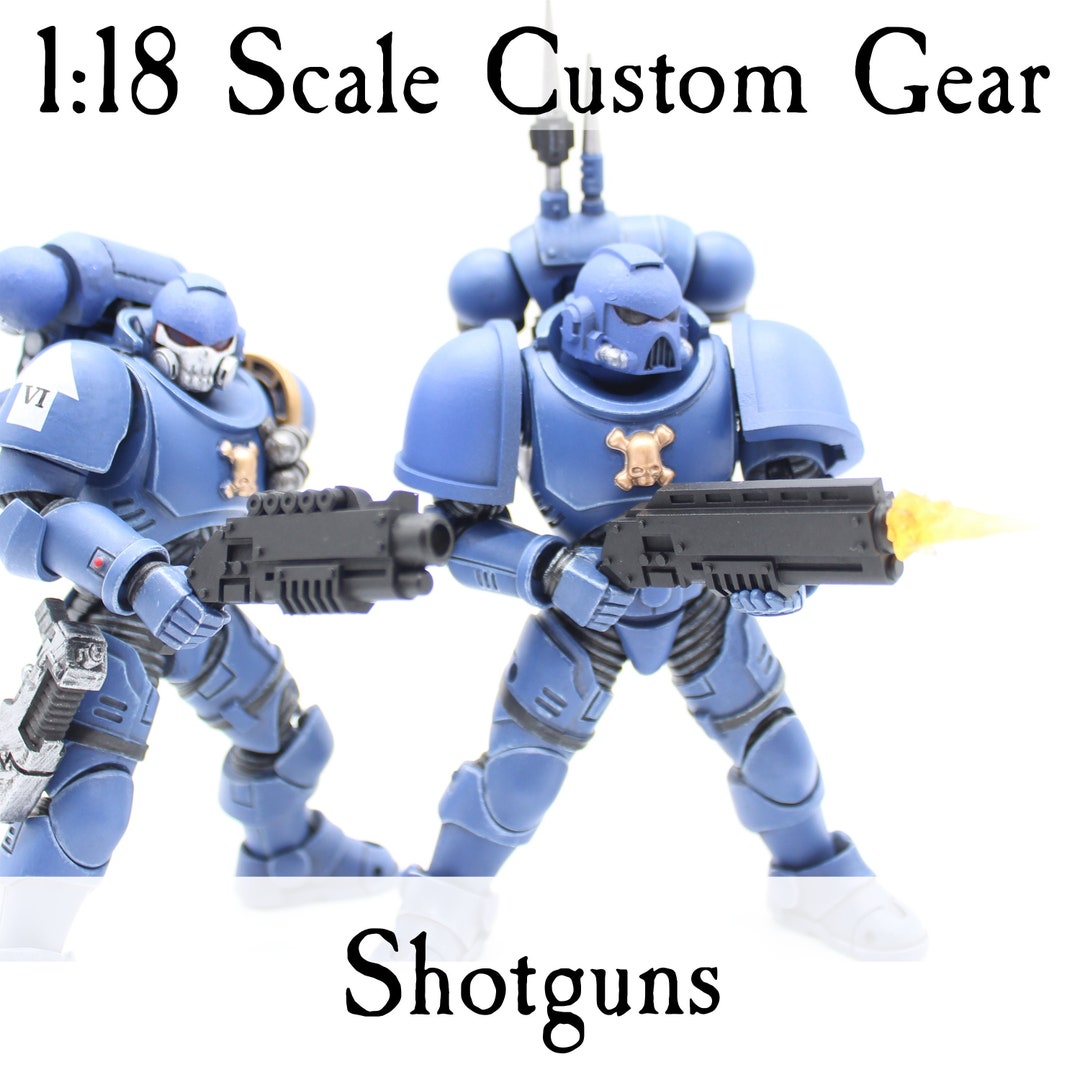 Shotguns 40K Joytoy Compatible Space Marine 118 Action Figure 4 Custom