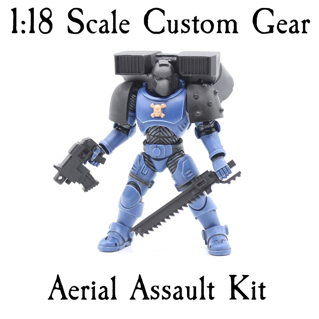 Aerial Assault Kit 40K Joytoy Compatible Space Marine 118 Action