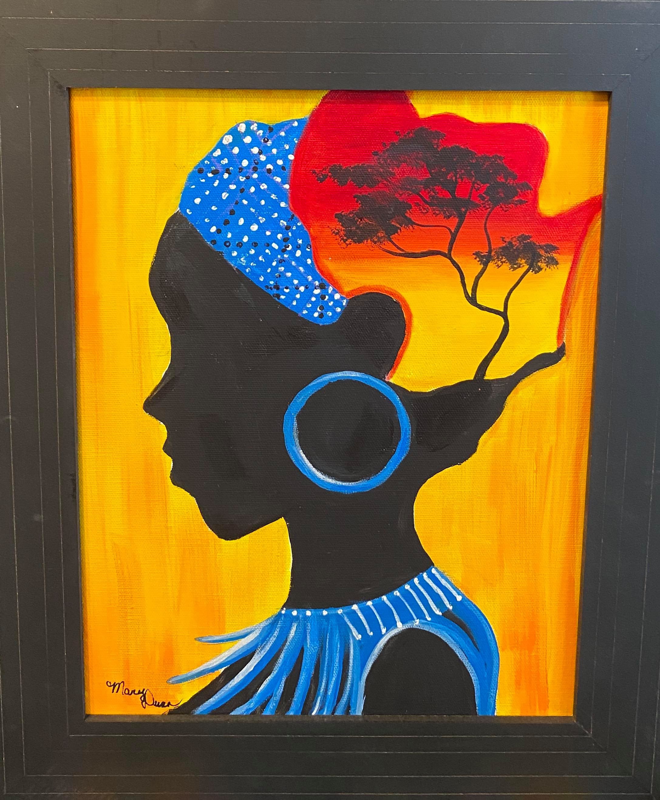 African painting on sale