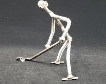 Welded Hockey Player