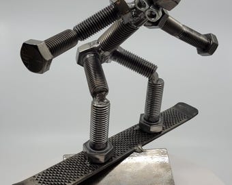 XL Welded Nuts and Bolts Snowboarder