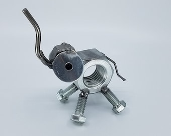 Welded Metal Elephant