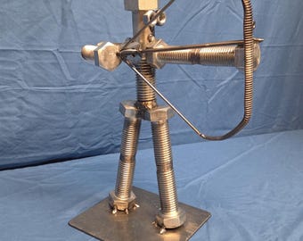 XL Welded Metal Archery Figure