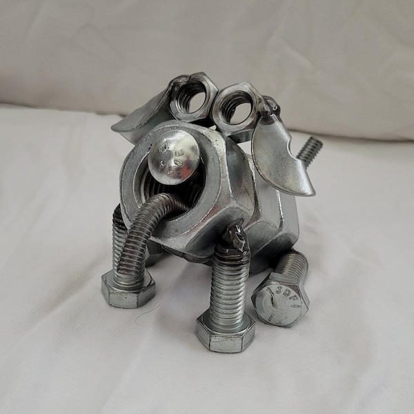 Welded Nuts and bolts dog - large - long body