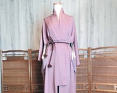 Japanese Silk kimono with the embroidery motif of Gosho cart