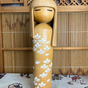Rare 1972 Japanese Antique Kokeshi by Yumesaku – One of a Kind Collectible