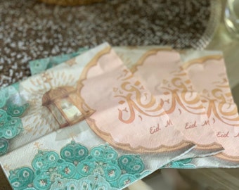 Eid Mubarak Servetten (20 per pak)