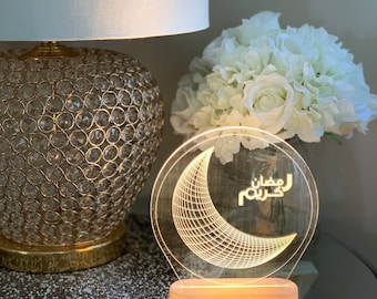 Ramadan Acrylic Decoration Light
