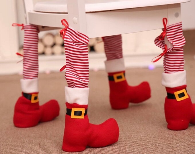 Holiday Chair Leg Covers Etsy