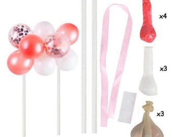 Balloon Cake Toppers Kit