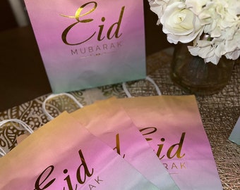Eid Mubarak geschenk-/gunstzakjes, 12 stuks