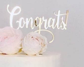 Gefeliciteerd Cake Topper