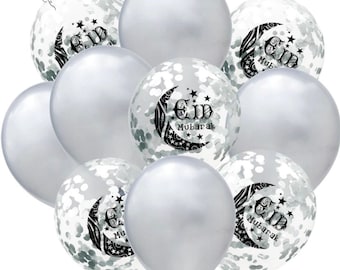 Eid Mubarak Confetti Balloons