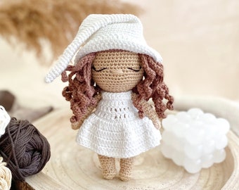 Doll "Moni" crochet pattern/crochet instructions pdf