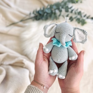 Elephant/Elephant &quot;Elian & Elli&quot; crochet pattern/crochet instructions pdf