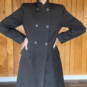 Vintage 50s Military Wool Coat