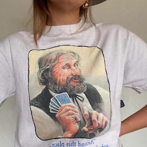 Vintage 90s Playing With A Full Deck Tee