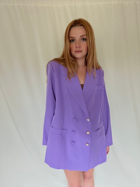 Lavender Kara Blazer Dress